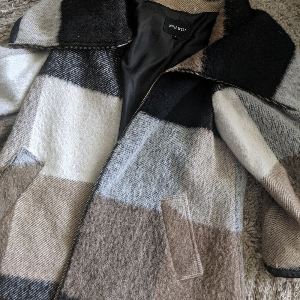 Nine West wool cropped jacket (sz 4)